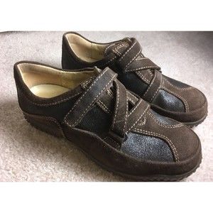 Wolky Crossfeet 1955 Size 36 Brown Black US Size 5.5 - 6